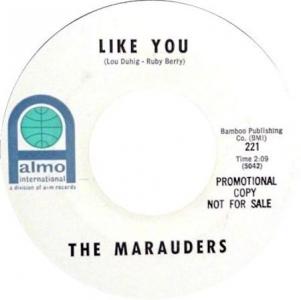 Marauders Promo: Like You/ US promo 7-inch