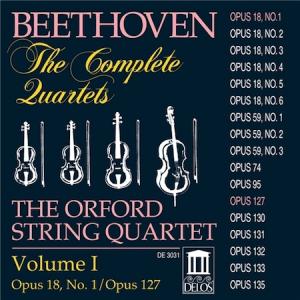 Orford String Quartet: Beethoven The Complete Quartets Vol. I US CD