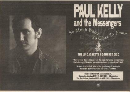 Paul Kelly and the Messengers Image