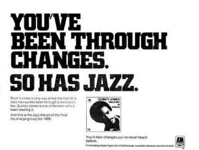 Quincy Jones: Walking In Space US ad