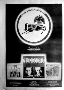 Dark Horse: Jiva, Henry McCullough, Splinter Britain ad