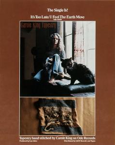 Carole King: It's Too Late/I Feel the Earth Move US ad