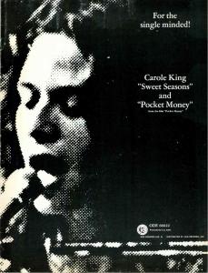 Carole King: Sweet Seasons US ad