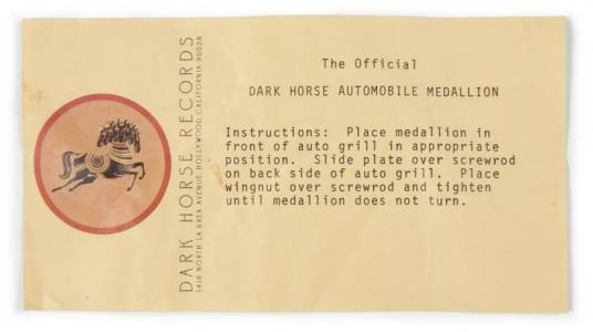 Dark Horse Records Memorabilia
