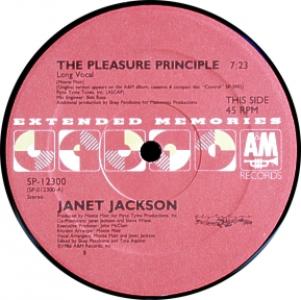 Janet Jackson Extended Memories Label
