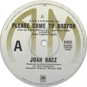 Joan Baez Label