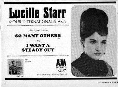 Lucille Starr Advert