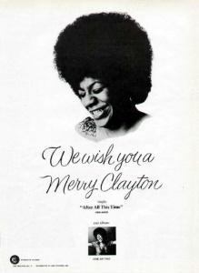 Merry Clayton Advert