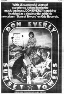 Ode Records Advert