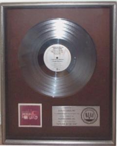Pablo Cruise RIAA, Platinum, Award