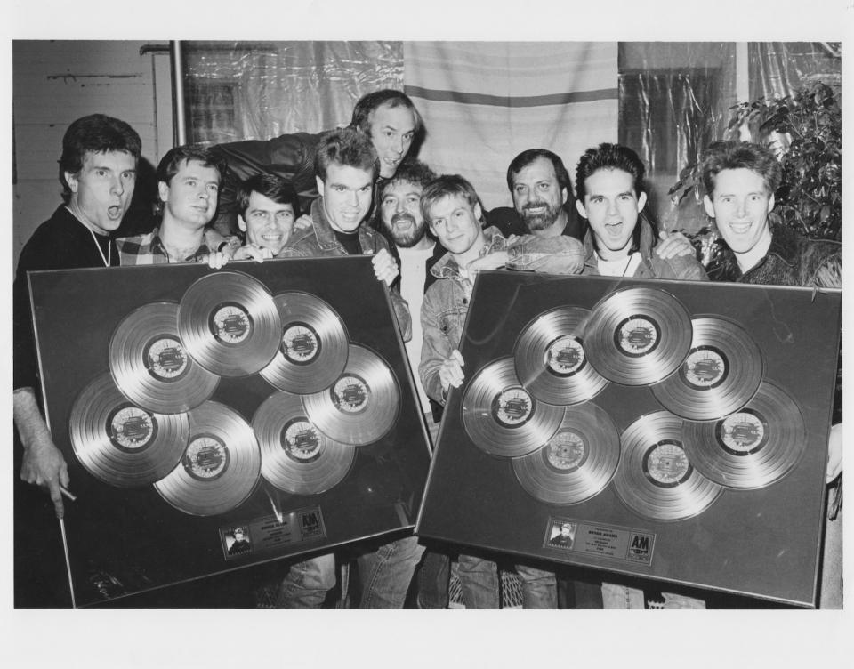 Bryan Adams, A&M Canada 7M sales of album Reckless