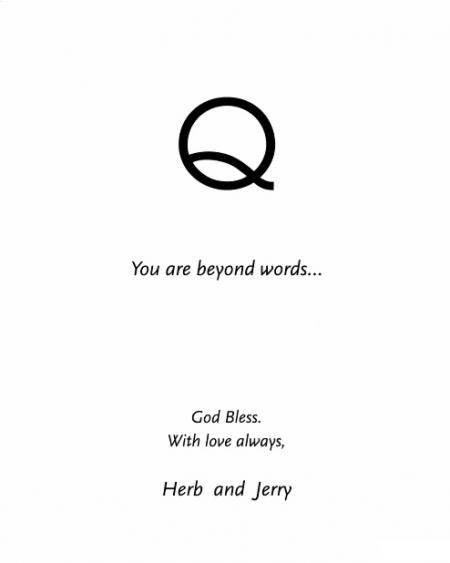 Quincy Jones tribute ad by HERB ALPERT and Jerry Moss