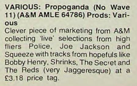 Propaganda Britain album review