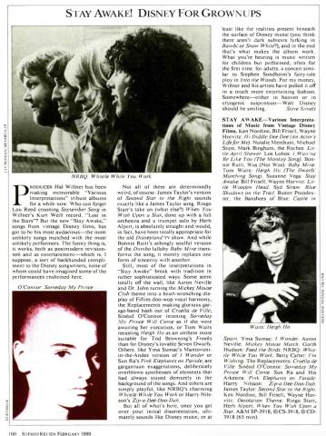 Stay Awake US feature story