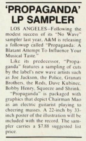 Propaganda US album review