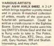 Soundtrack: Urge! A Music War album review Canada