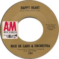 Nick DeCaro: Happy Heart U.S. 7-inch
