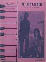 Carpenters: We've Only Just Begun US sheet music