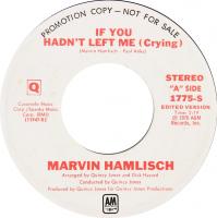 Marvin Hamlisch: If You Hadn't Left Me US promo single