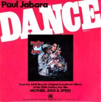 Paul Jabara: Dance U.S. 7-inch picture sleeve