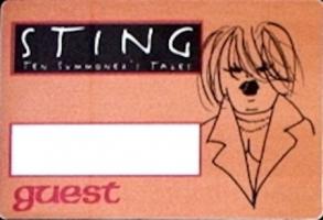 Sting: Backstage Pass 1993