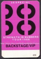 38 Special backstage pass