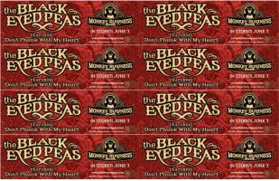 Black Eyed Peas: Monkey Business U.S. bin topper