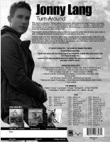 Jonny Lang: Turn Around US sellsheet