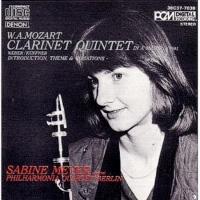 Sabine Meyer, Philharmonia Quartet Berlin: Mozart: Clarinet Quintet US CD album