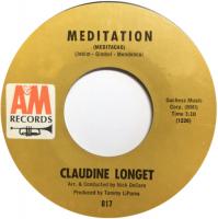 Claudine Longet: Meditation U.S. 7-inch