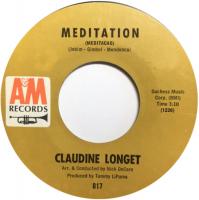 Claudine Longet: Meditation US 7-inch