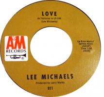 Lee Michaels: Love US 7-inch