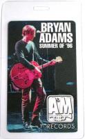 Bryan Adams 1996 backstage pass