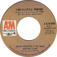 Baja Marimba Band: I Say a Little Prayer Canada 7-inch
