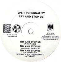Split Personality: Try and Stop Us Canada 12-inch promo