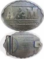 Craig Nuttycome US belt buckle