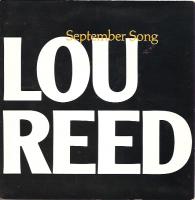 Lou Reed: September Song Germany 7-inch