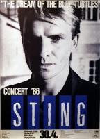 Sting: Dream Of the Blue Turtles Germany concert poster