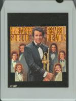 Herb Alpert & the Tijuana Brass: Greatest Hits Vol. 2 U. S. 8-track tape