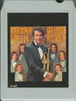Herb Alpert & the Tijuana Brass: Greatest Hits Vol. 2 US 8-track