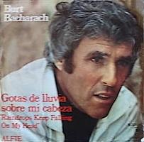 Burt Bacharach: Raindrops Keep Falling On My Head Spain 7-inch E.E.