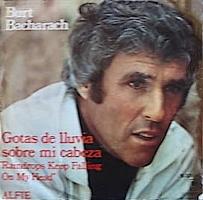 Burt Bacharach: Raindrops Keep Falling On My Head Spain 7-inch