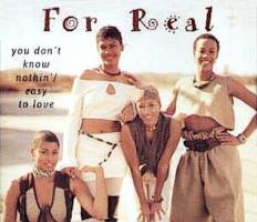 For Real: You Don't Know Nothin'/Easy Love U.K. CD single