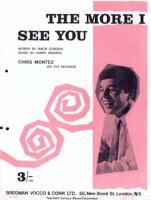 Chris Montez: The More I See You U.K. sheet music