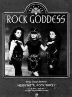 Rock Goddess: Heavy Metal Rock 'N Roll U.K. ad