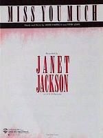 Janet Jackson: Miss You Much U.K. sheet music