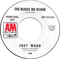 Joey Ward: She Makes Me Warm US promo 7-inch