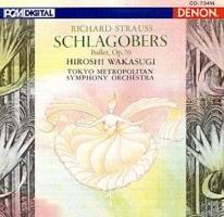 Hiroshi Wakasugi, Tokyo Metropolitan Symphony Orchestra: Richard Strauss Schlagobers Ballet Op. 79 U.S. CD album