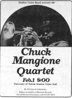 Chuck Mangione 1976 concert U.S. ad