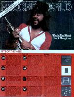Chuck Mangione Record World Cover 1978